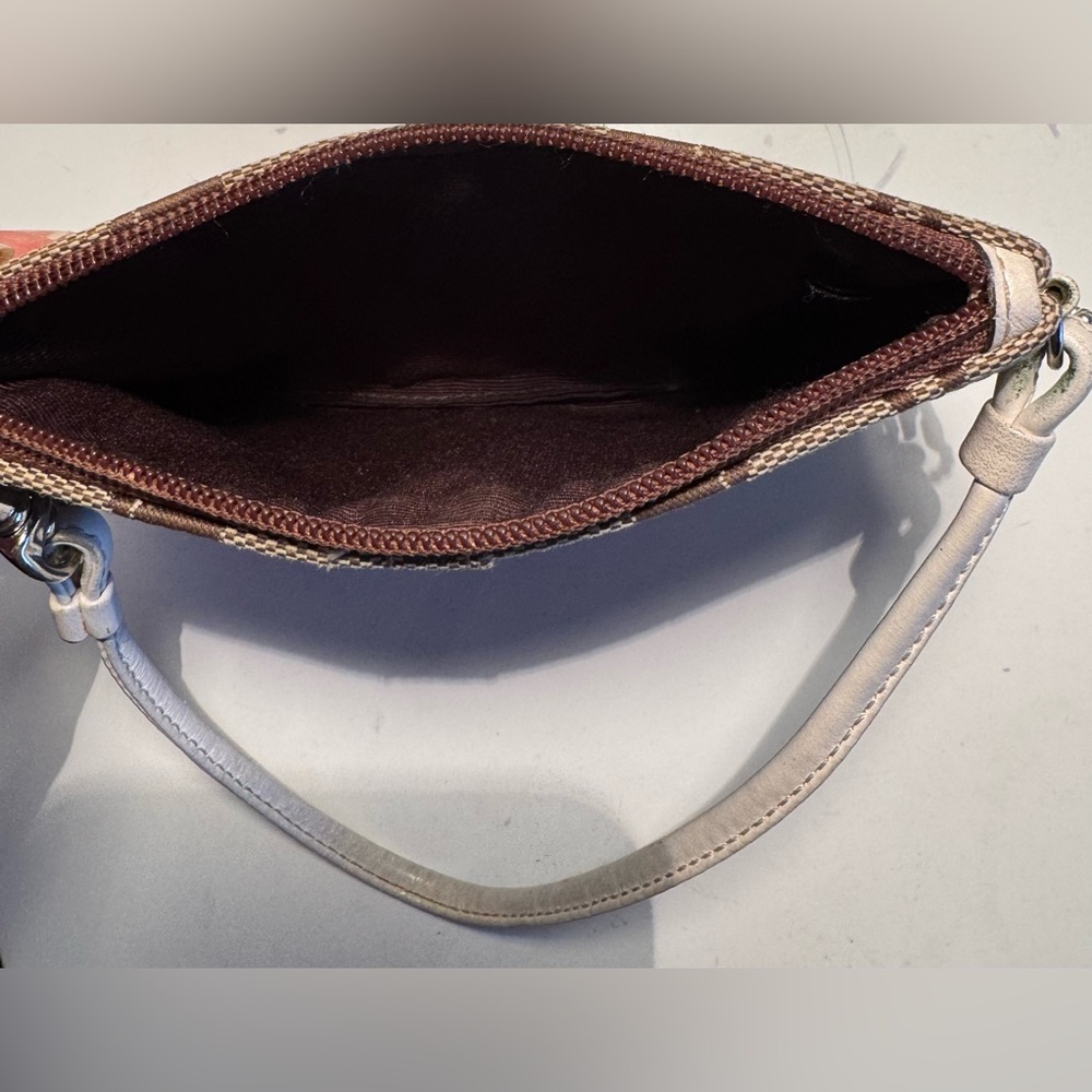 Coach Signature Wristlet - Picture 3 of 3
